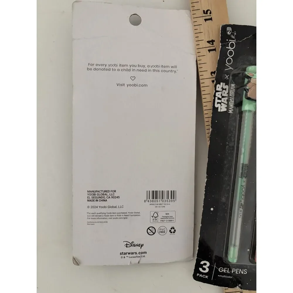 Youbi global Star wars gel pens set of 3 - 5 packages